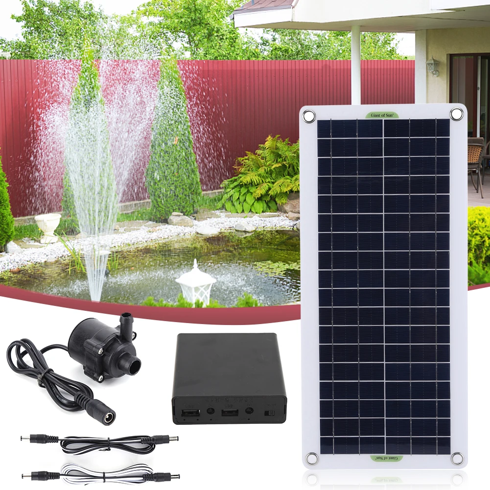 Solar Pool Pump Kit - 30W 800L/H DC 18V Düşük Gürültülü