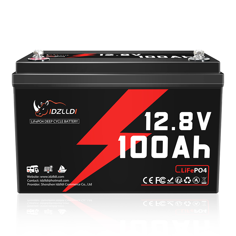 Renewable Energy Resources - IDZLLDI 12.8V 100Ah LiFePO4 Pil Dahili