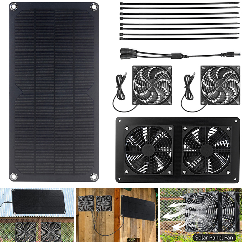 Renewable Energy House - Ofis için 100W GÜNEŞ PANELI egzoz