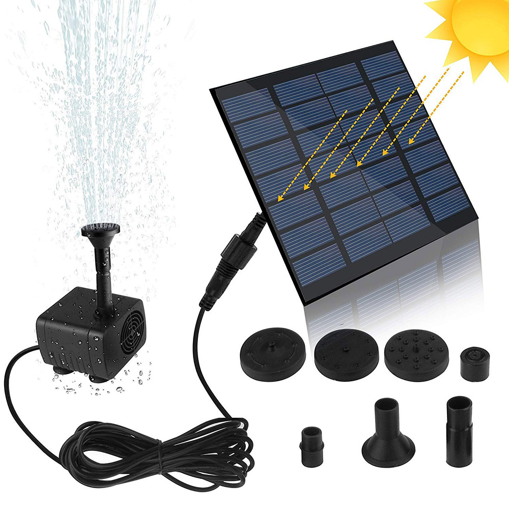 Solar Pool Pump Kit - Mini güneş çeşme pompa su pompası
