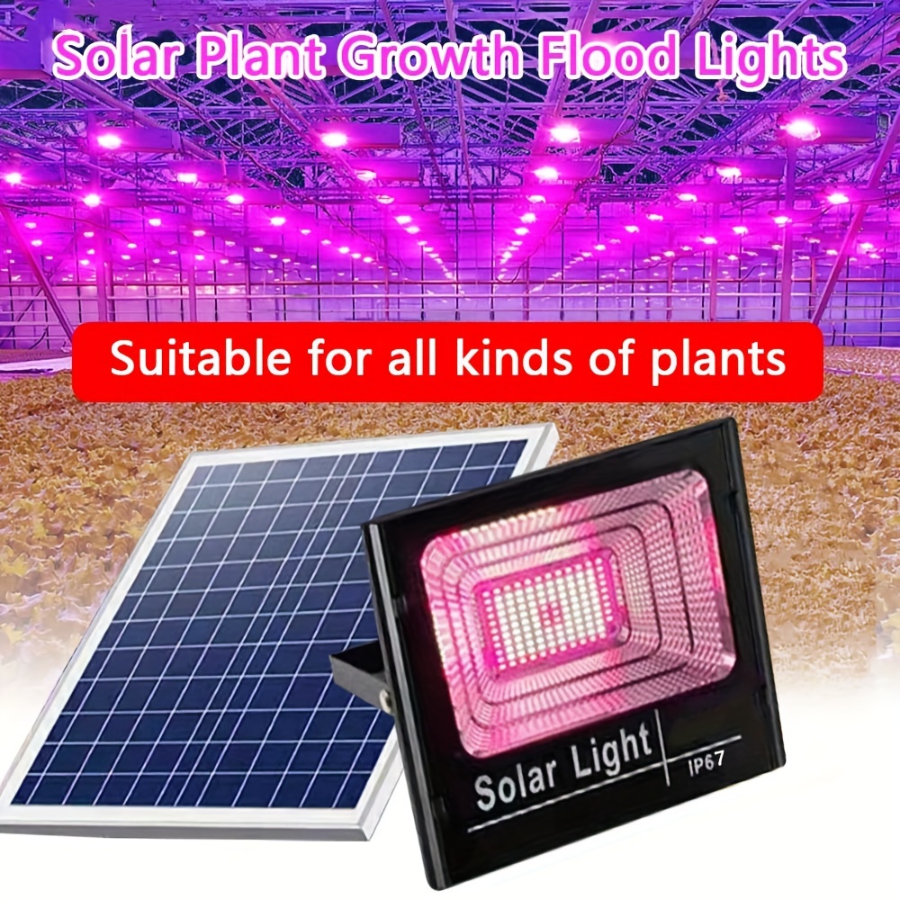 Renewable Energy Project - 35/60W güneş LED büyümek ışık tam