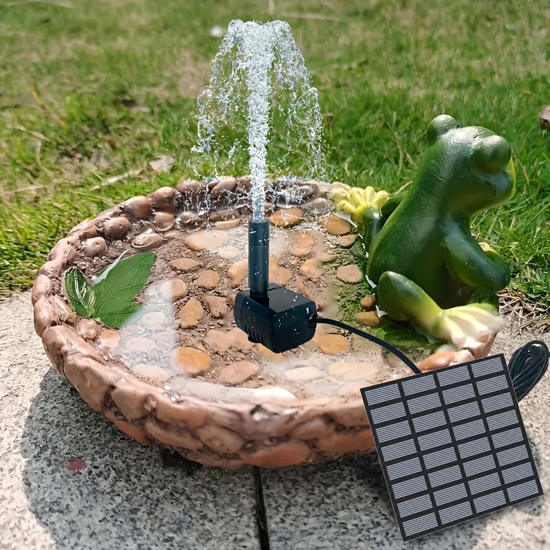 6 Nozullu Güneş Çeşmesi - Kuş  - Solar Pool Pump Kit incelemesi ve fiyatı