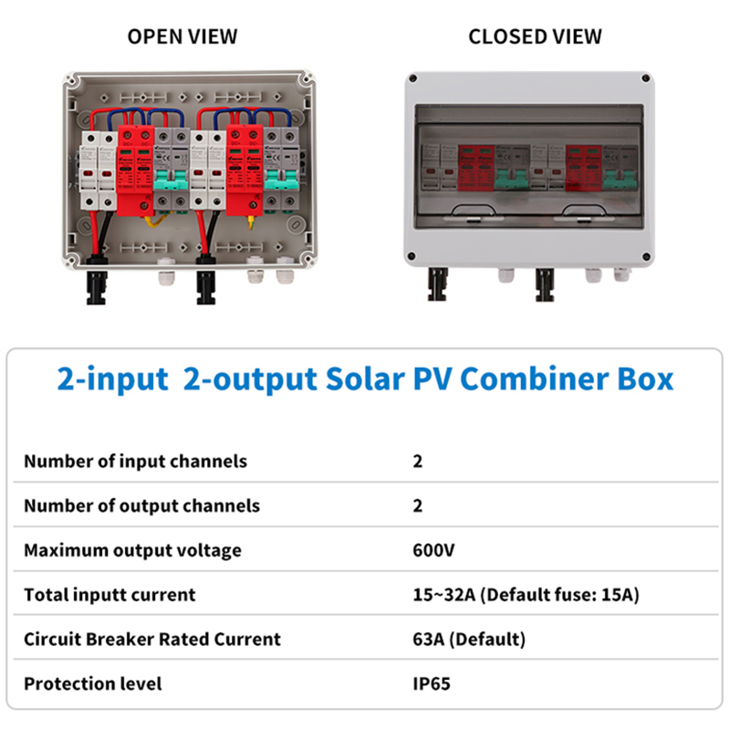 Tam Bakır Tel PV Kombiner Kutu - Renewable Energy Solar incelemesi ve fiyatı