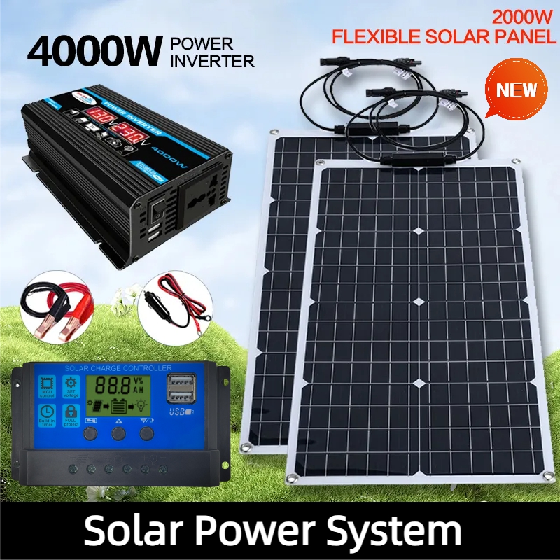 2000W Güneş Enerjisi Sistemi 1 - Renewable Energy House incelemesi ve fiyatı
